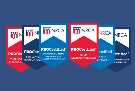a picture of 6 badges
